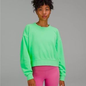 Lululemon Perfectly Oversized Cropped Crew *BRAND NEW*